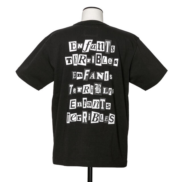 メンズsacai × Jean Paul Gaultier T-Shirt BLACK