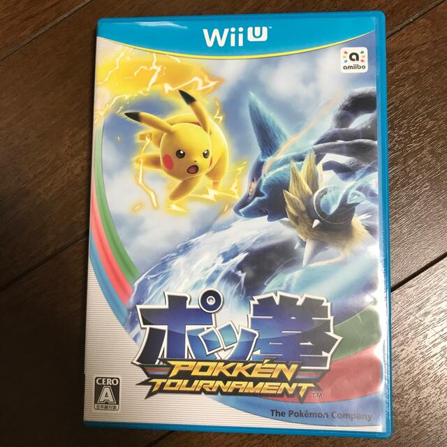 Wii U(ウィーユー)のポッ拳 POKKEN TOURNAMENT Wii U エンタメ/ホビーのゲームソフト/ゲーム機本体(家庭用ゲームソフト)の商品写真