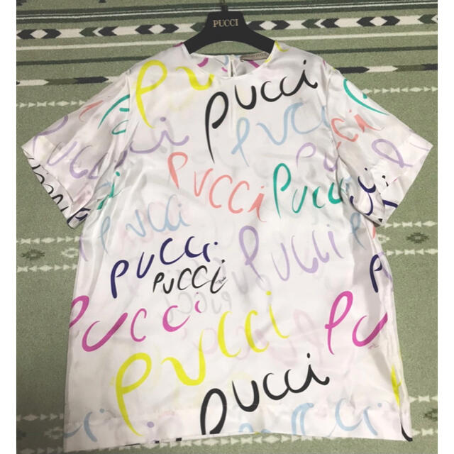 Tシャツ(半袖/袖なし)【最終値下げ】Emilio Pucci エミリオプッチ シルクTシャツ