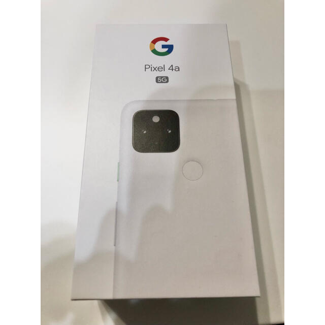 Google pixel 4a 5G clearly white 128GB