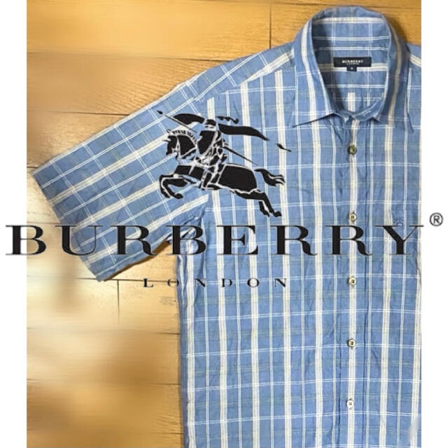 BURBERRY(バーバリー)の【高級ブランド】バーバリー ロンドン 半袖 シャツ チェック ネクタイ コート等 メンズのトップス(シャツ)の商品写真