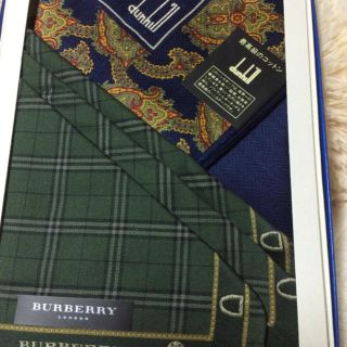 バーバリー(BURBERRY)のバーバリー&ダンヒル♡ハンカチ(ハンカチ/ポケットチーフ)