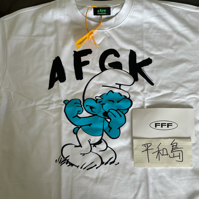 FFF AFGK a few good kids 半袖TシャツSmurf Tee