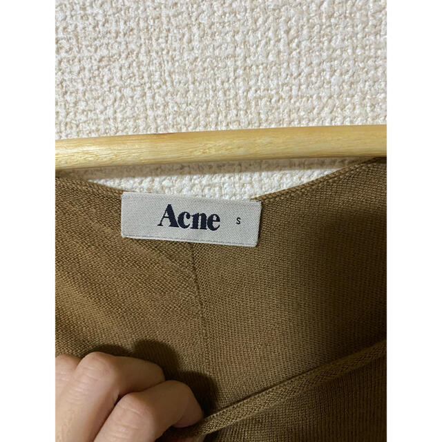 ACNE(アクネ)のAcne アクネ　七分袖　ワンピース レディースのワンピース(ミニワンピース)の商品写真