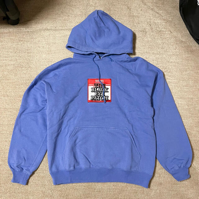 メンズ【売約中】LABEL HOODIE 2点【BlackEyePatch】