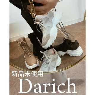 エイミーイストワール(eimy istoire)の新品 Darich レザーロングスニーカーブーツ(ブーツ)