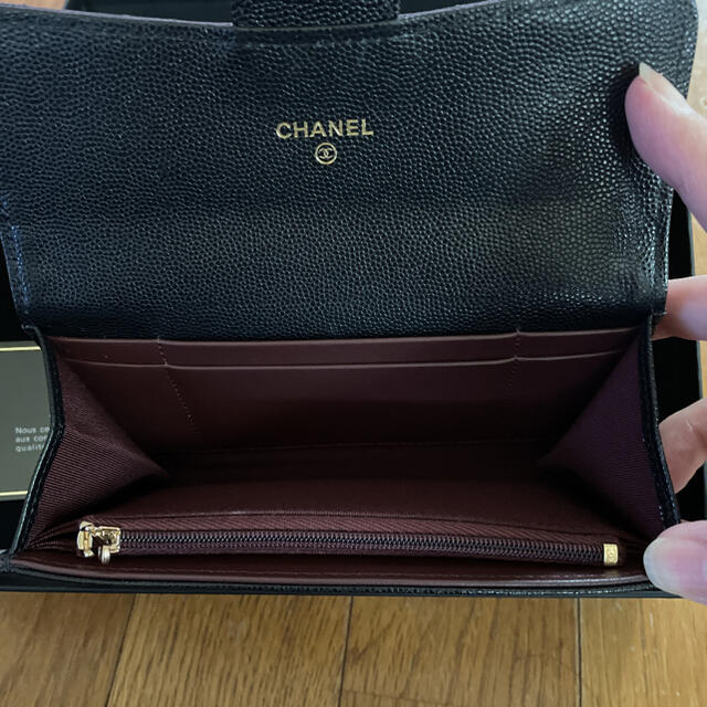 CHANEL(シャネル)のサリー様専用　　　新品同様　CHANEL ミディアム財布 レディースのファッション小物(財布)の商品写真