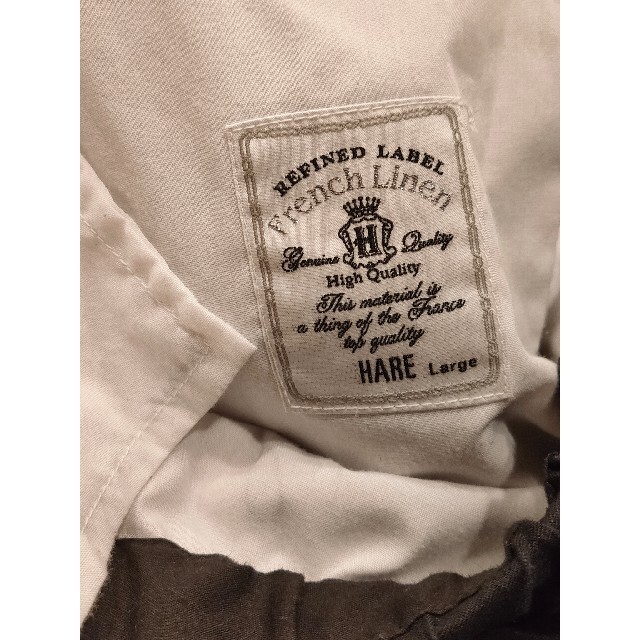 HARE(ハレ)のHARE フレンチリネンショーツ メンズのパンツ(ショートパンツ)の商品写真