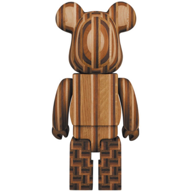 MEDICOM TOY(メディコムトイ)のBE@RBRICK カリモク 寄木 2nd 400％ yosegi 2 未開封 エンタメ/ホビーのおもちゃ/ぬいぐるみ(キャラクターグッズ)の商品写真