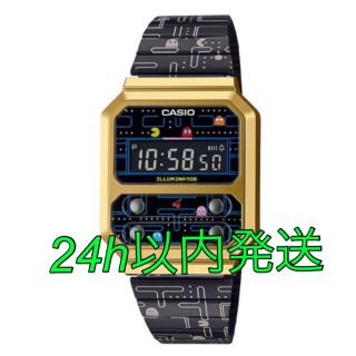 ジーショック(G-SHOCK)のカシオ　パックマンコラボレーションモデル　A100WEPC-1BJR(腕時計(デジタル))