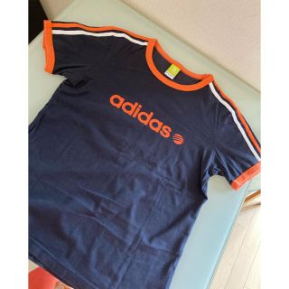 アディダス(adidas)のお値下げ✨adidas✨Tシャツ✨ネイビー✨M(Tシャツ(半袖/袖なし))