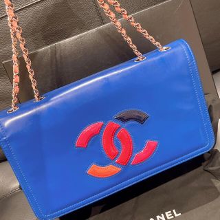 シャネル(CHANEL)のCHANEL シャネル　リップスティック　エナメルチェーンバッグ(ショルダーバッグ)