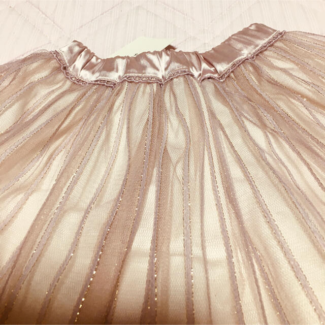 BREEZE(ブリーズ)のアプレレクール  チュールスカート キッズ/ベビー/マタニティのキッズ服女の子用(90cm~)(スカート)の商品写真