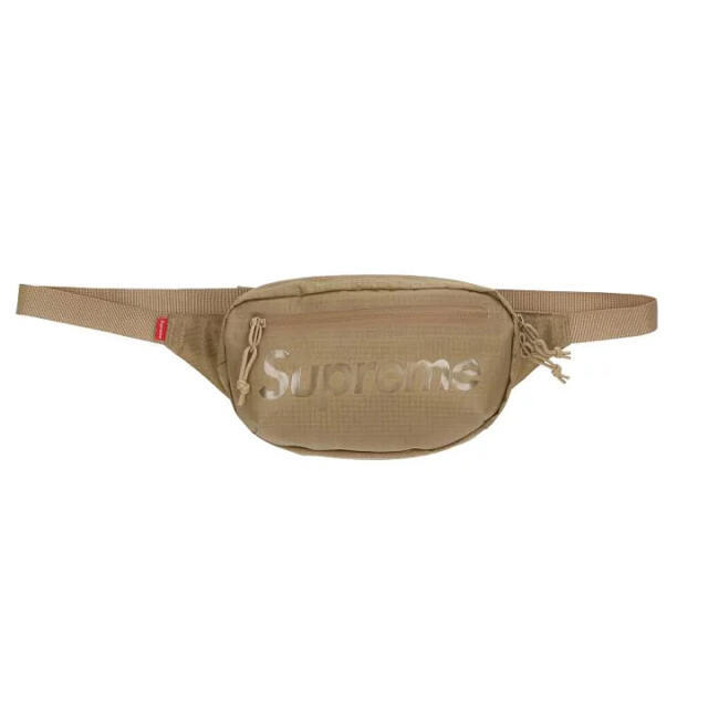 Supreme Waist Bag  tan   21ss