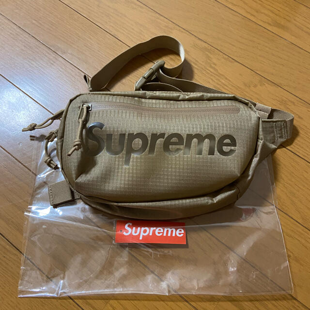 Supreme Waist Bag  tan   21ss