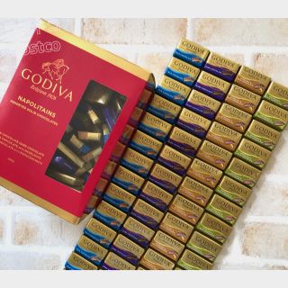 コストコ(コストコ)の大人気♡コストコ GODIVA ナポリタンチョコレート約225(菓子/デザート)