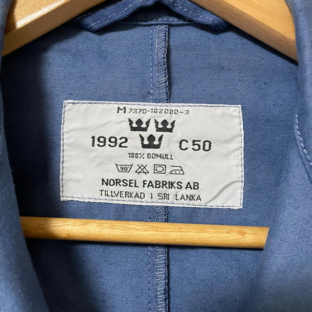 Engineered Garments(エンジニアードガーメンツ)の90s vintage Swedish Cockshirts Navy  メンズのトップス(シャツ)の商品写真