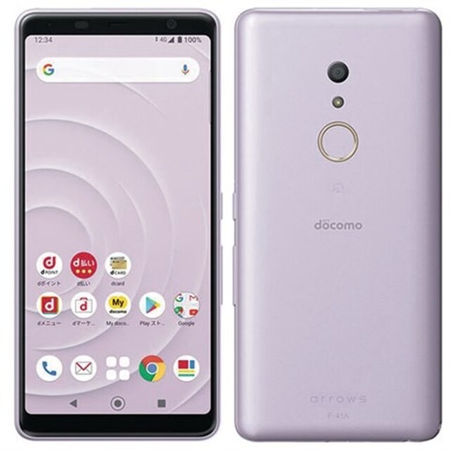 スマホ/家電/カメラarrows Be4 F-41A docomo [パープル]　新品未使用