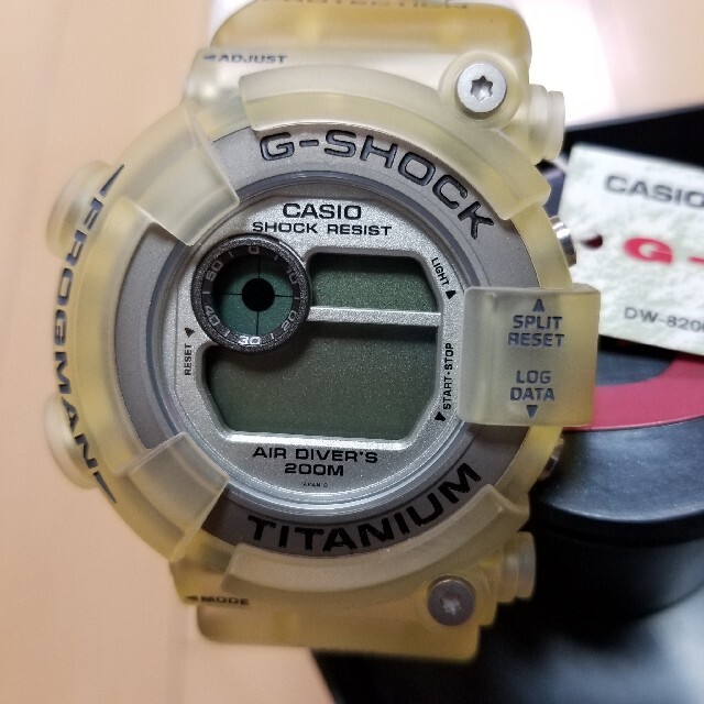 G-SHOCK DW-8200WC-7A FROGMAN 透け蛙 ジャンク