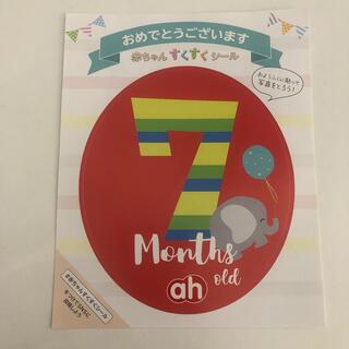 あかちゃんすくすくシール　7ヶ月(アルバム)