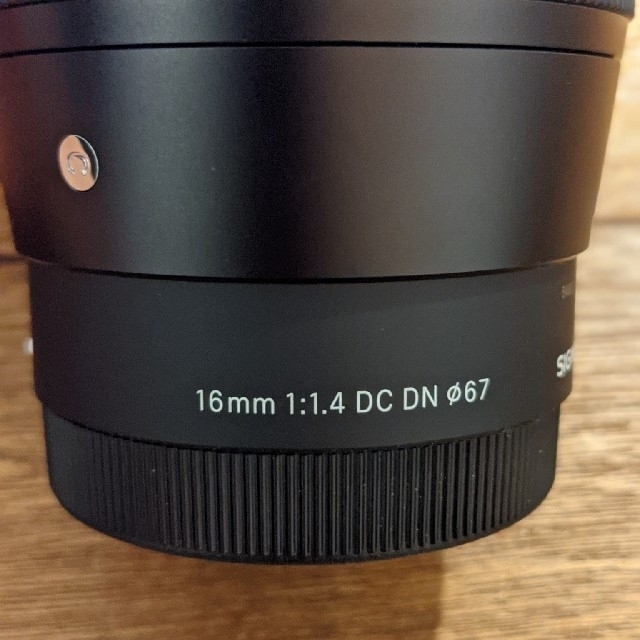 SIGMA 16mm  F1.4　DC DN