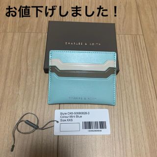 チャールズアンドキース(Charles and Keith)のチャールズアンドキース　カードケース(名刺入れ/定期入れ)