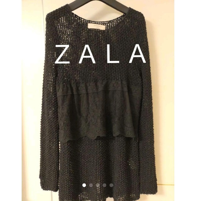 ZARA(ザラ)のまわる様専用　ZALA サマーニット レディースのトップス(ニット/セーター)の商品写真