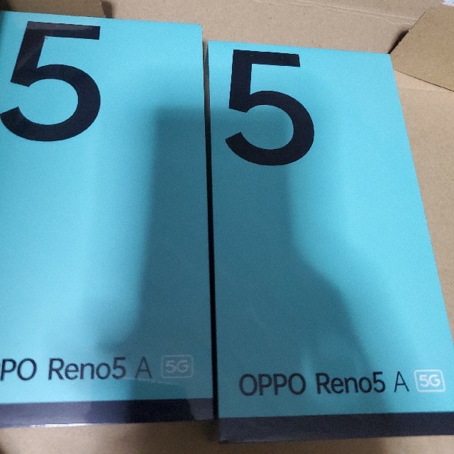 oppo reno 5a simフリー版　2台スマホ/家電/カメラ