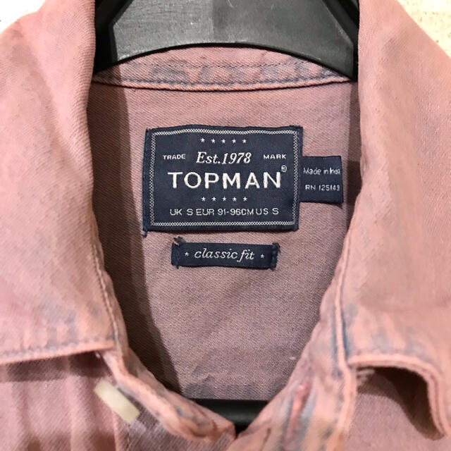 TOPMAN(トップマン)の【TOPMAN】シャツ メンズのトップス(シャツ)の商品写真