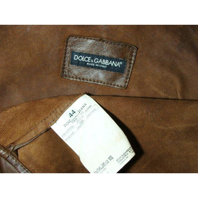 DOLCE&GABBANA - D&Gドルチェアンドガッバーナシープ羊皮革レザー