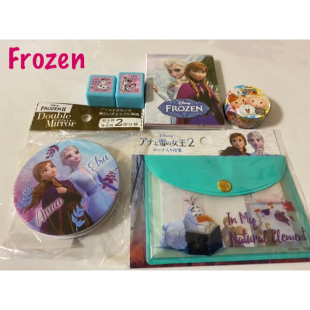 Disney(ディズニー)のアナと雪の女王、オラフの 便利な文具＆雑貨6点セット♪送料無料　早い者勝ち！ エンタメ/ホビーのおもちゃ/ぬいぐるみ(キャラクターグッズ)の商品写真