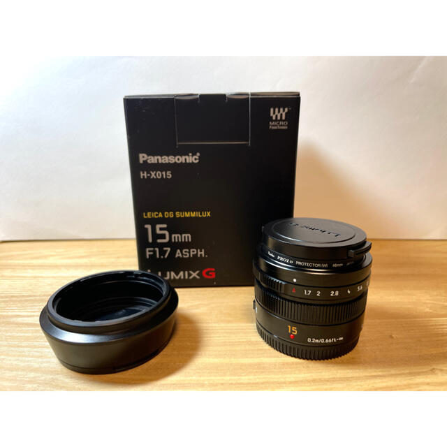 Panasonic LEICA DG SUMMILUX 15mm f1.7 - レンズ(単焦点)