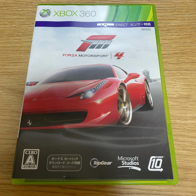 Xbox360(エックスボックス360)のForza Motorsport 4 xbox360用ソフト エンタメ/ホビーのゲームソフト/ゲーム機本体(家庭用ゲームソフト)の商品写真