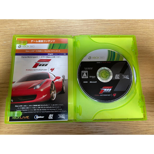 最大91%OFFクーポン XBOX360 ソフト FORZA MOTORSPPORT 4 cominox.com.mx