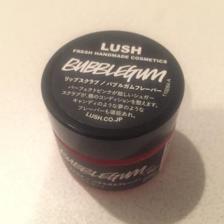 ラッシュ(LUSH)の未使用 LUSH リップスクラブ バブルガムフレーバー(リップケア/リップクリーム)