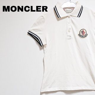 モンクレール(MONCLER)の美品！ MONCLER モンクレール レディース 半袖 ポロシャツ XSサイズ(ポロシャツ)