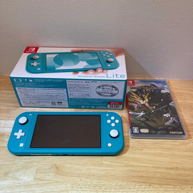 Nintendo Switch Lite ターコイズ モンスターハンターライズ