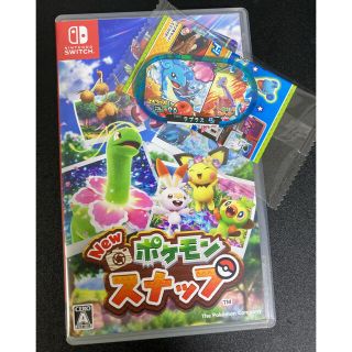 ポケモン(ポケモン)の【新品】New ポケモンスナップ -Switch 早期特典付き(家庭用ゲームソフト)