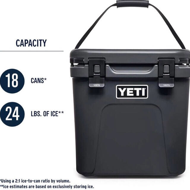 YETI イエティ Roadie 24 クーラーボックス チャコール