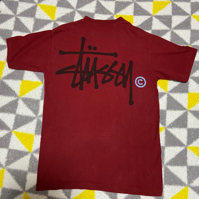 STUSSY(ステューシー)のステューシー tシャツ ヴィンテージ 90s アメリカ製 白タグ ビッグロゴ メンズのトップス(Tシャツ/カットソー(半袖/袖なし))の商品写真