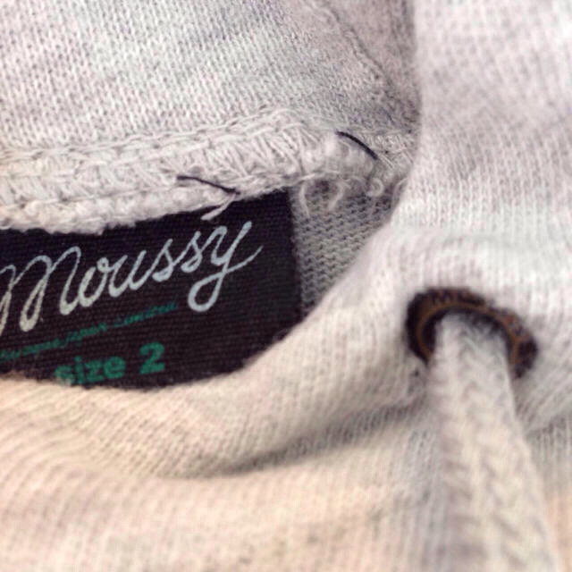 moussy(マウジー)のmoussy♥︎パーカー レディースのトップス(パーカー)の商品写真