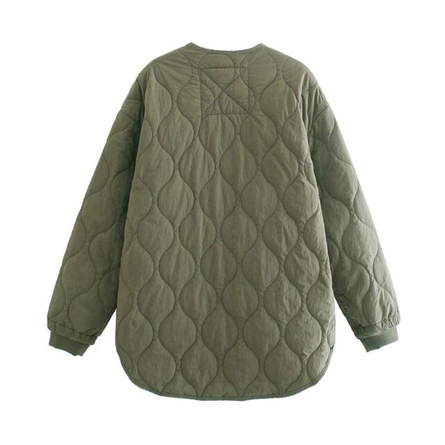 新品タグ付!ZARA ザラ*リバーシブルキルティングジャケット M 特集の