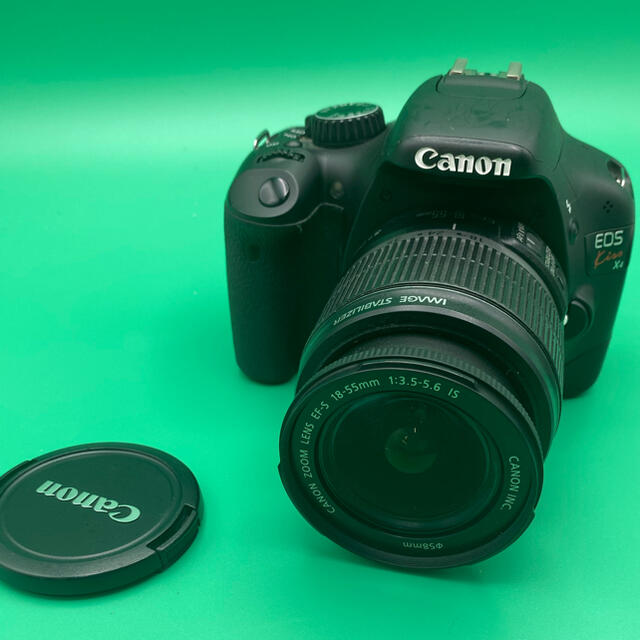 Canon Canon EOS Kiss X4 ＤＳＬＲカメラ の通販 by ムニ's shop｜キヤノンならラクマ - 中古 良い品 定番限定品