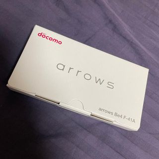 アローズ(arrows)の新品 arrows Be4 F-41A SIMフリー  ブラック スマホ(スマートフォン本体)