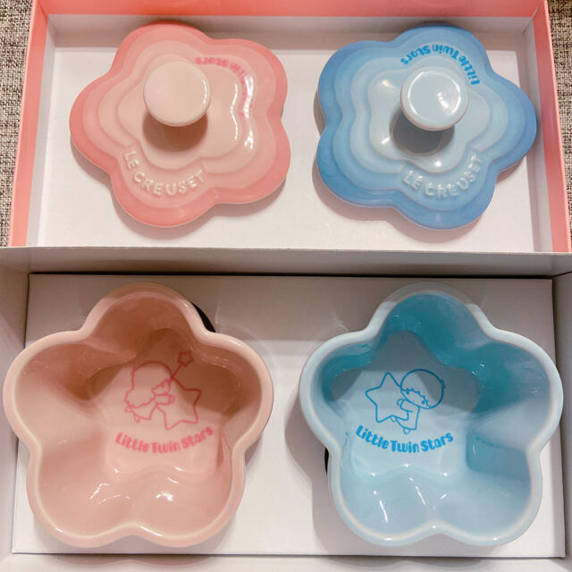 台湾限定 ル クルーゼ ×サンリオ キキララ プレートセット | 3段ケーキ ...