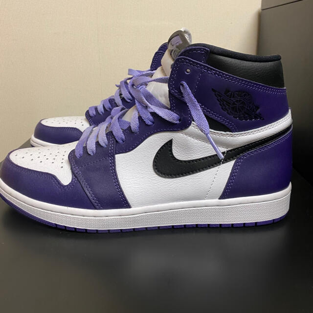 NIKE(ナイキ)のAIR JORDAN 1 court purple メンズの靴/シューズ(スニーカー)の商品写真