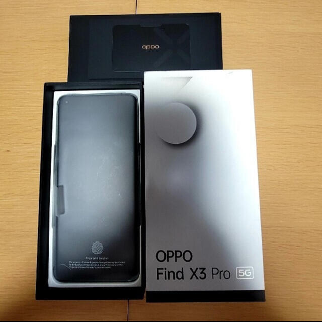 OPPO(オッポ)のOPPO Find X3 Pro SIMフリー スマホ/家電/カメラのスマートフォン/携帯電話(スマートフォン本体)の商品写真