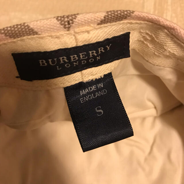 BURBERRY(バーバリー)のバーバリー  チェック　ハンチング　S レディースの帽子(ハンチング/ベレー帽)の商品写真