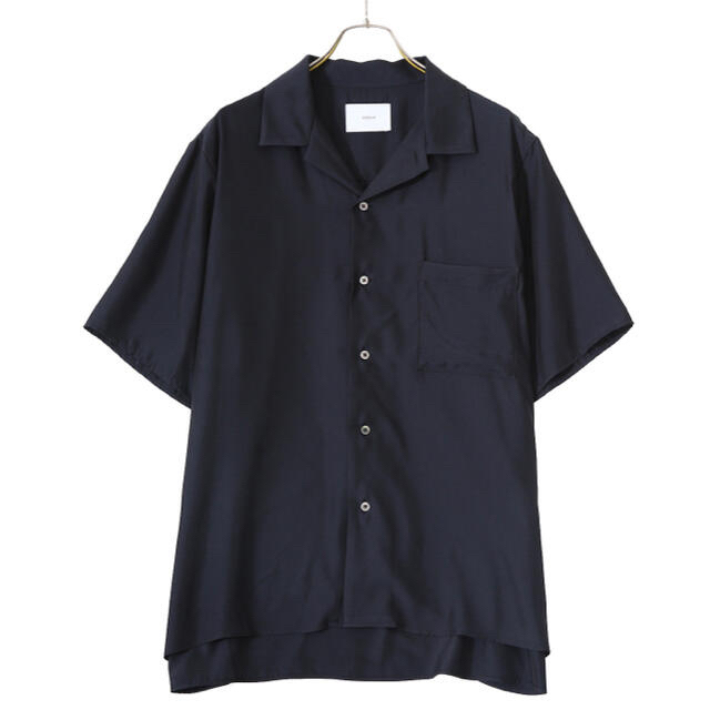 stein 21ss CUPRO OPEN COLLAR SS SHIRT