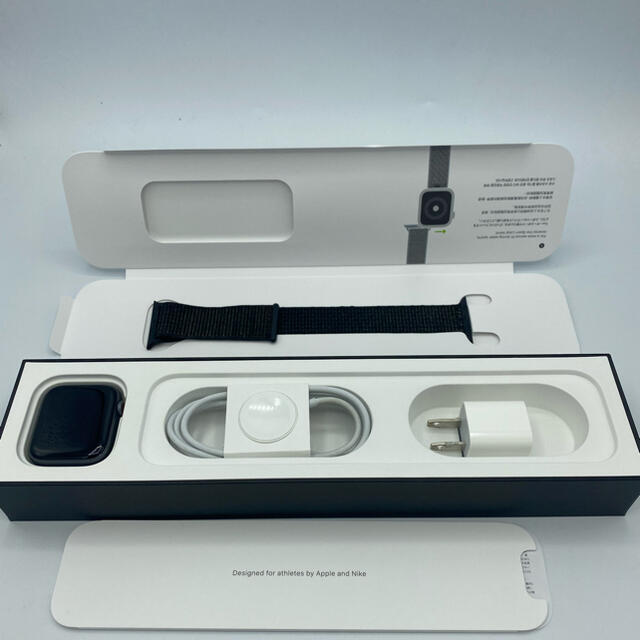気質アップ】 Apple - Watch Apple Watch アルミケース ブラック NIKE